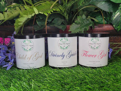 Three set 9 Oz Candles